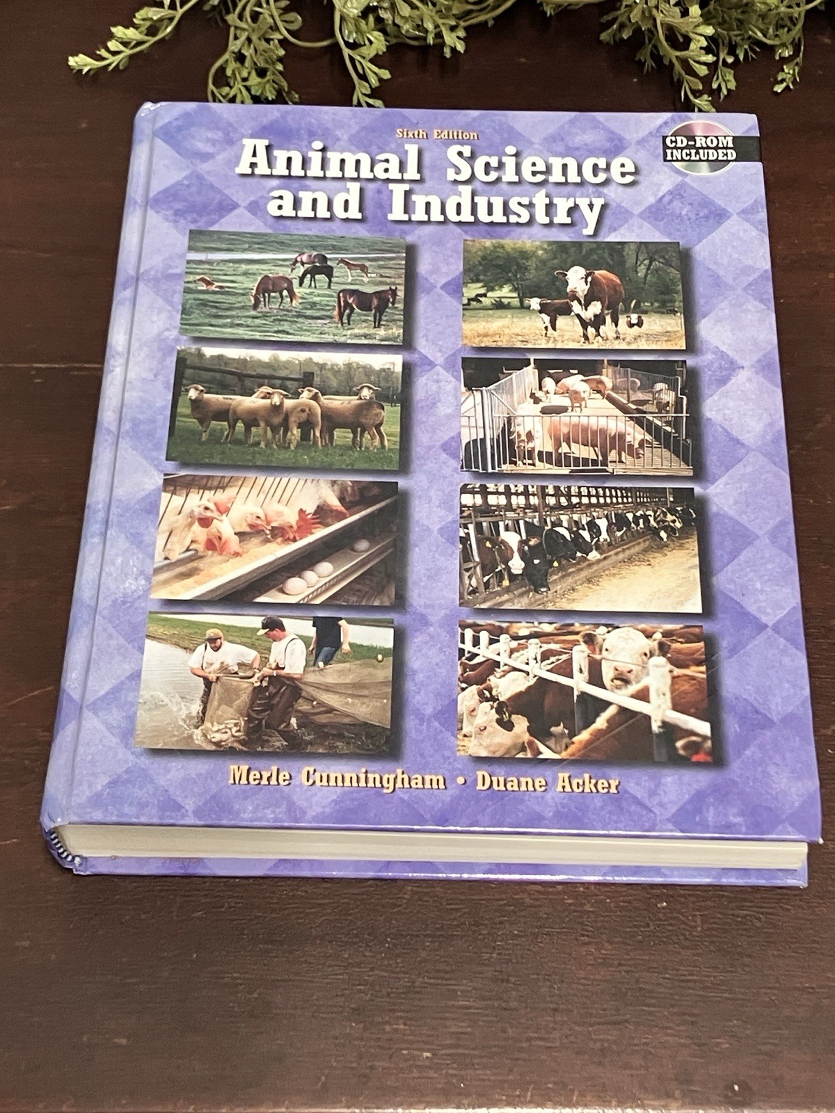 Animal Science and Industry 6th Edition Cinningham Hardcover 2001