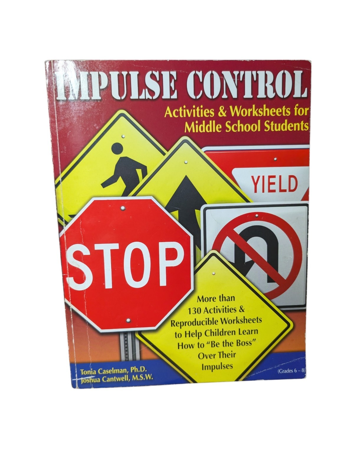 Impulse Control Activities Worksheets Middle School Students Grade 6 7 8
