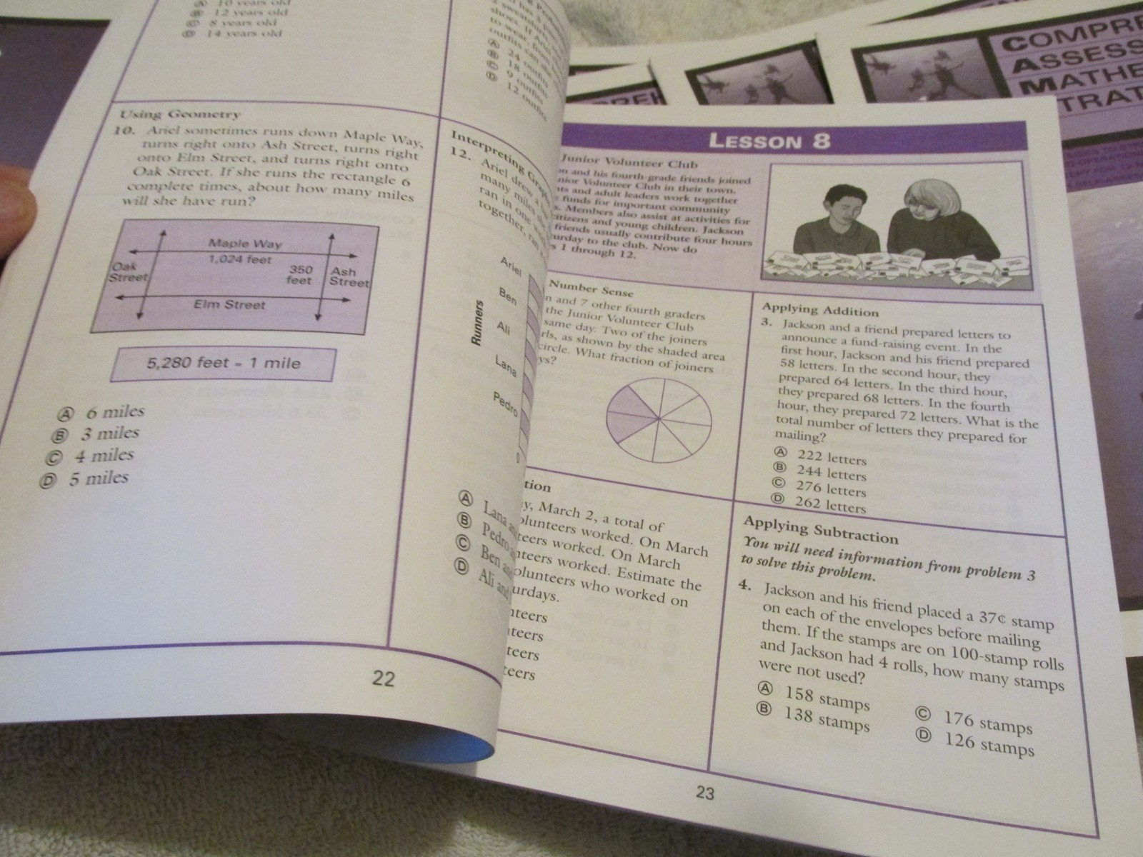 i-Ready Curriculum Associates Mathematics Strategies PB Work Books NEW Lot of 4