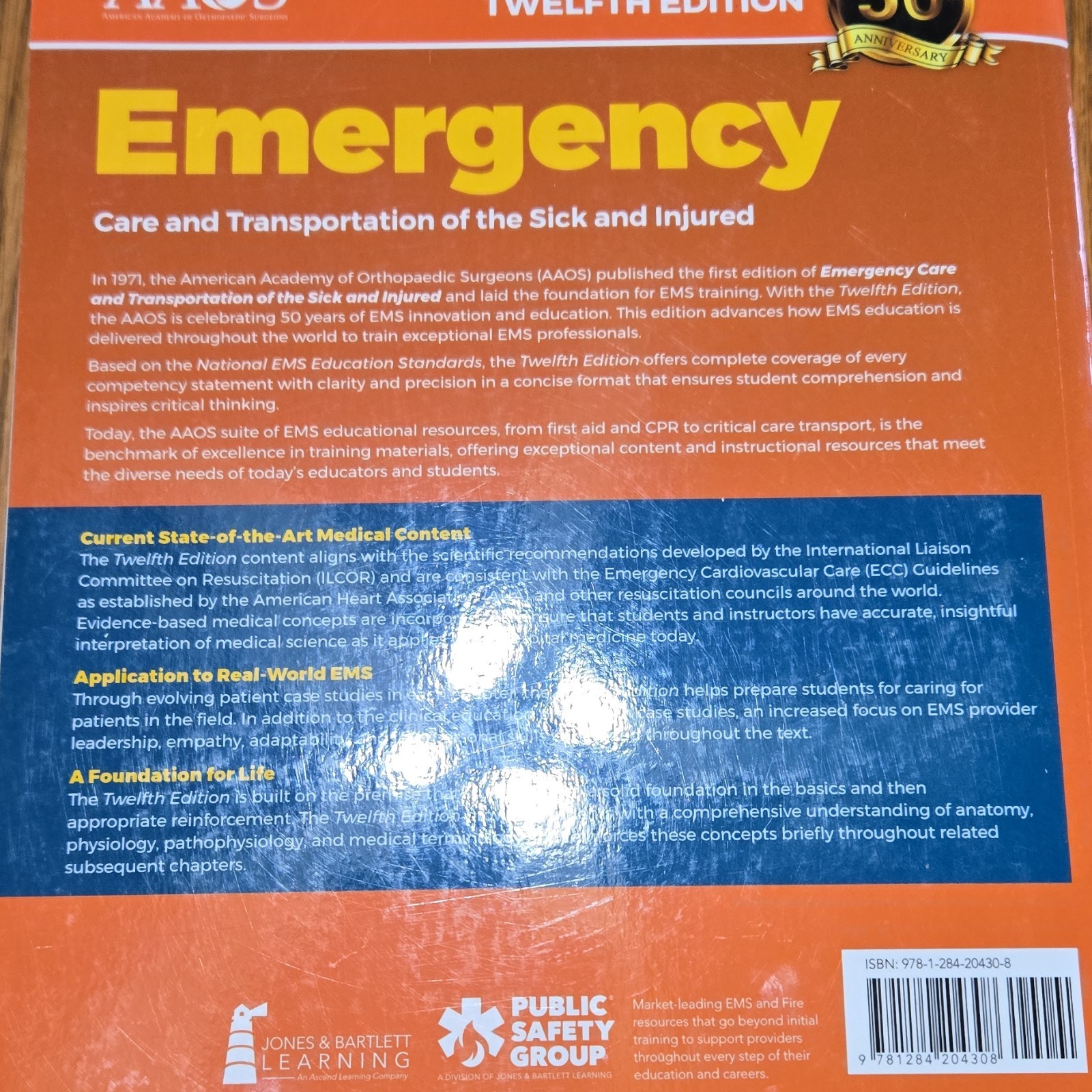 AAOS Emergency Care and Transportation Twelfth Edition 50th Anniversary …