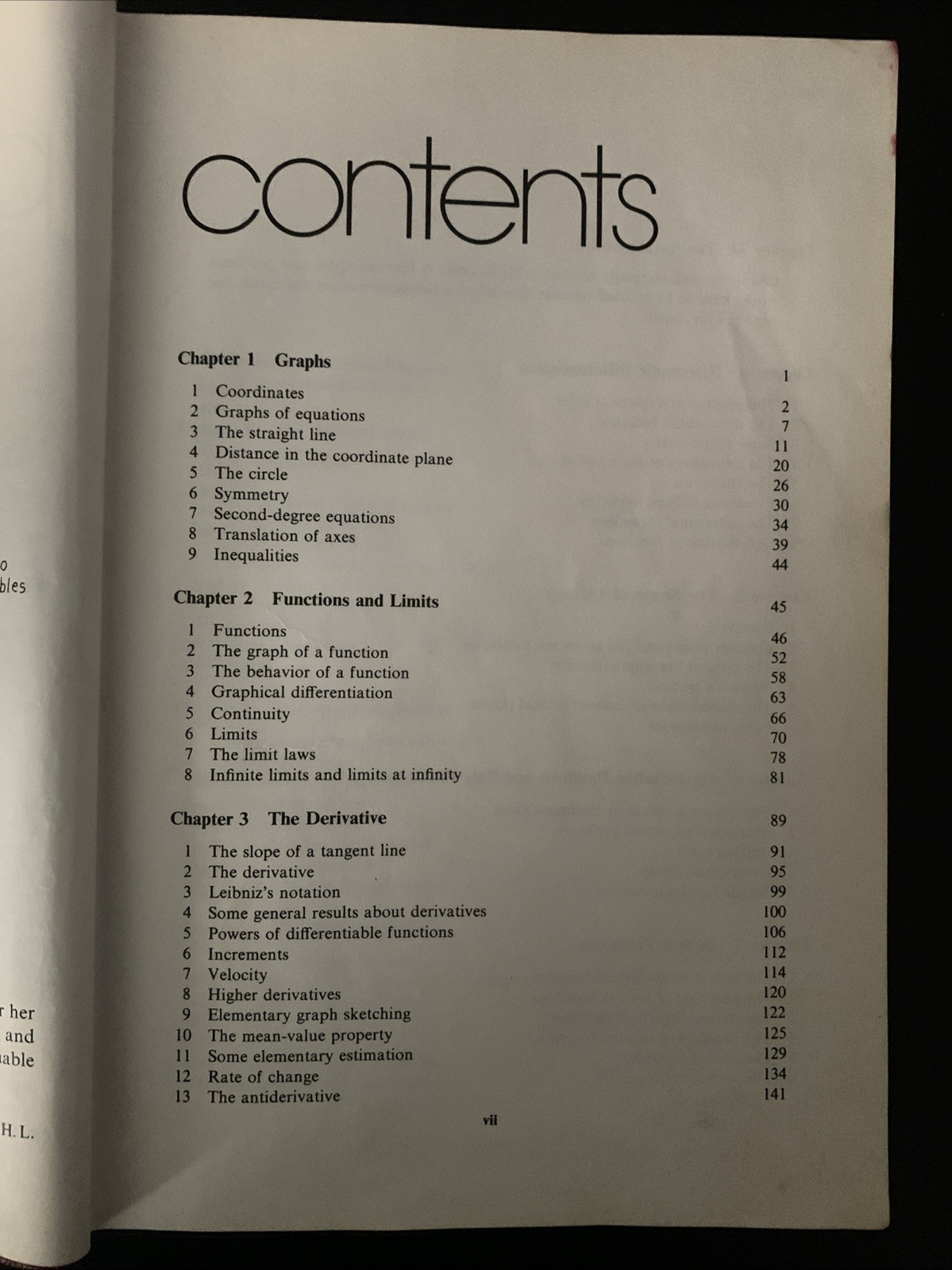 Calculus by Loomis (1973, Hardcover Textbook) Vintage