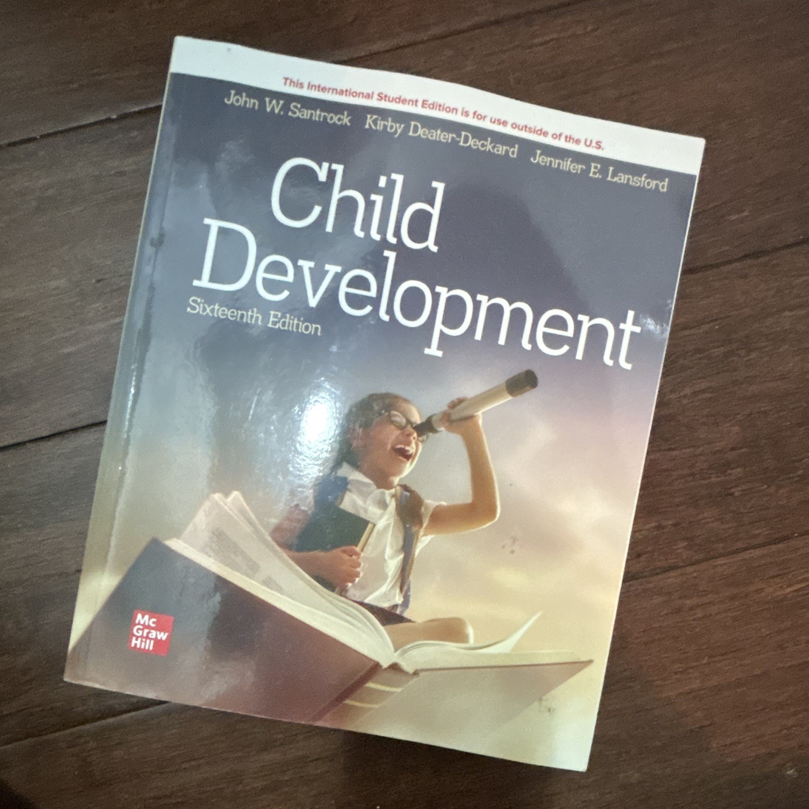 McGraw Hill Child Development 16th Ed International Student Ed 2024 Paperback