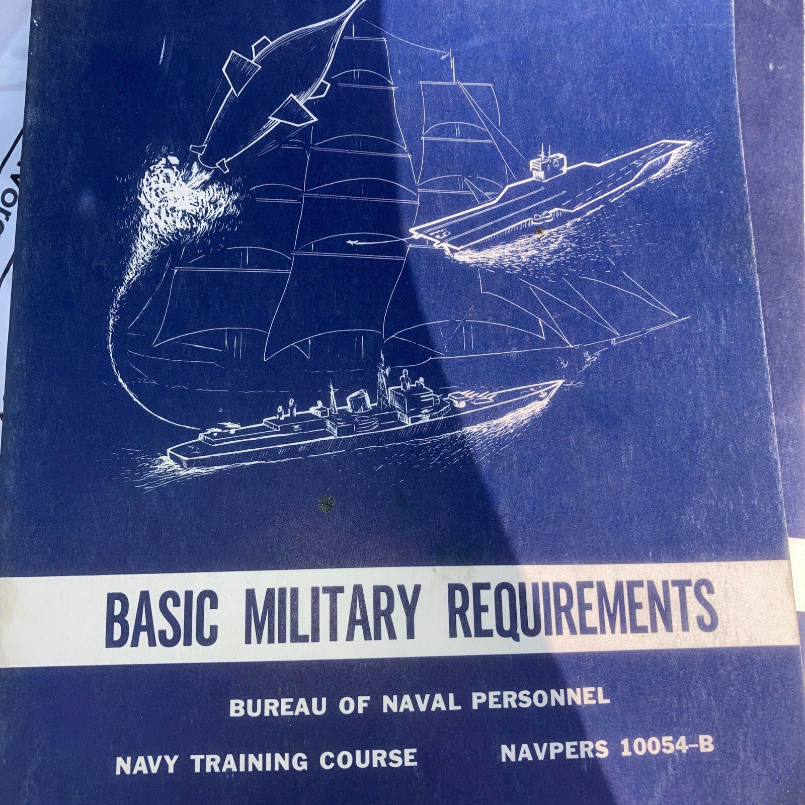 Basic Military Requirements Bureau Of Naval Personnel Many Training Course 1966