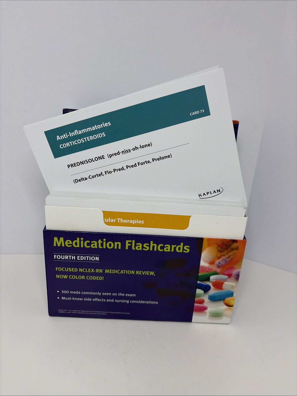 NCLEX-RN Medication Flashcards by Kaplan (2014, Cards,Flash Cards)