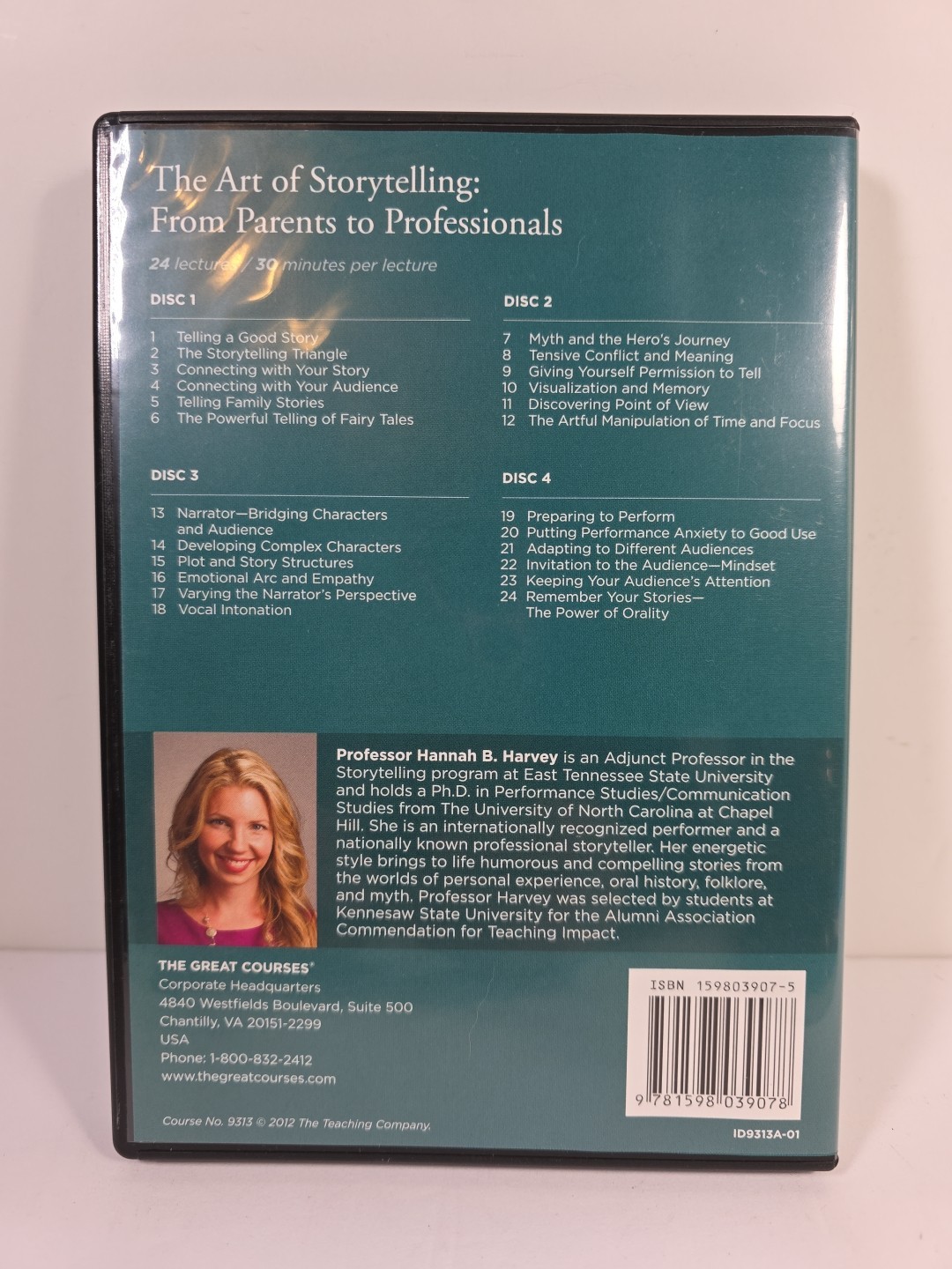 The Art of Storytelling: From Parents to Professionals 4 DVD’s, Guidebook