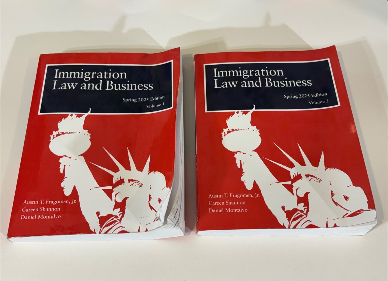 Immigration Law and Business Spring 2025 Edition Vol. 1 & 2 Law Books