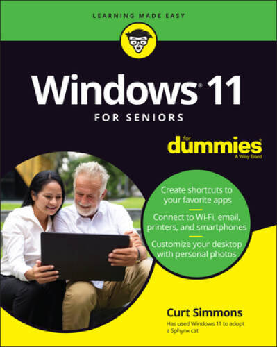 Windows 11 For Seniors For Dummies (For Dummies (ComputerTech)) – GOOD