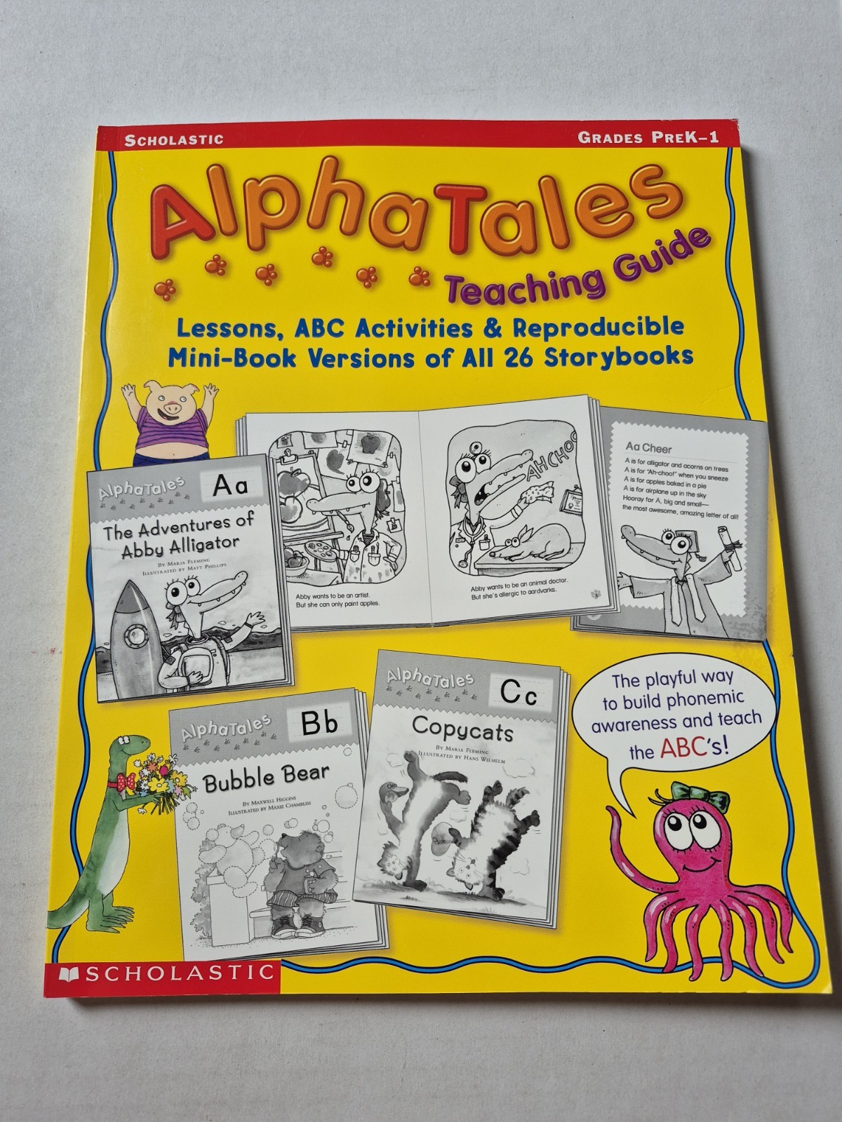 AlphaTales Box Set 26 PB Books Teacher Guide Alphabet Lessons Pre K To 1st Grade