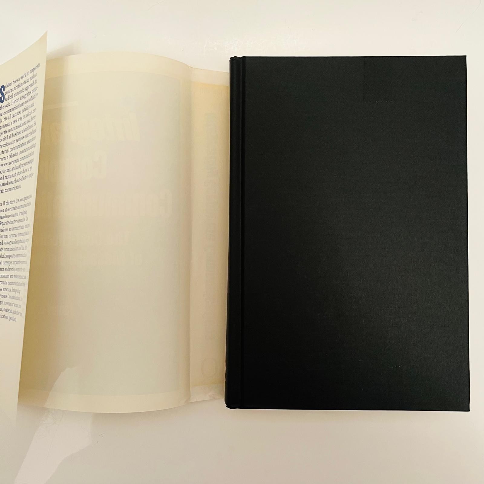 Integrating Corporate Communications by James L. Horton RARE OOP (Quorum, 1995)