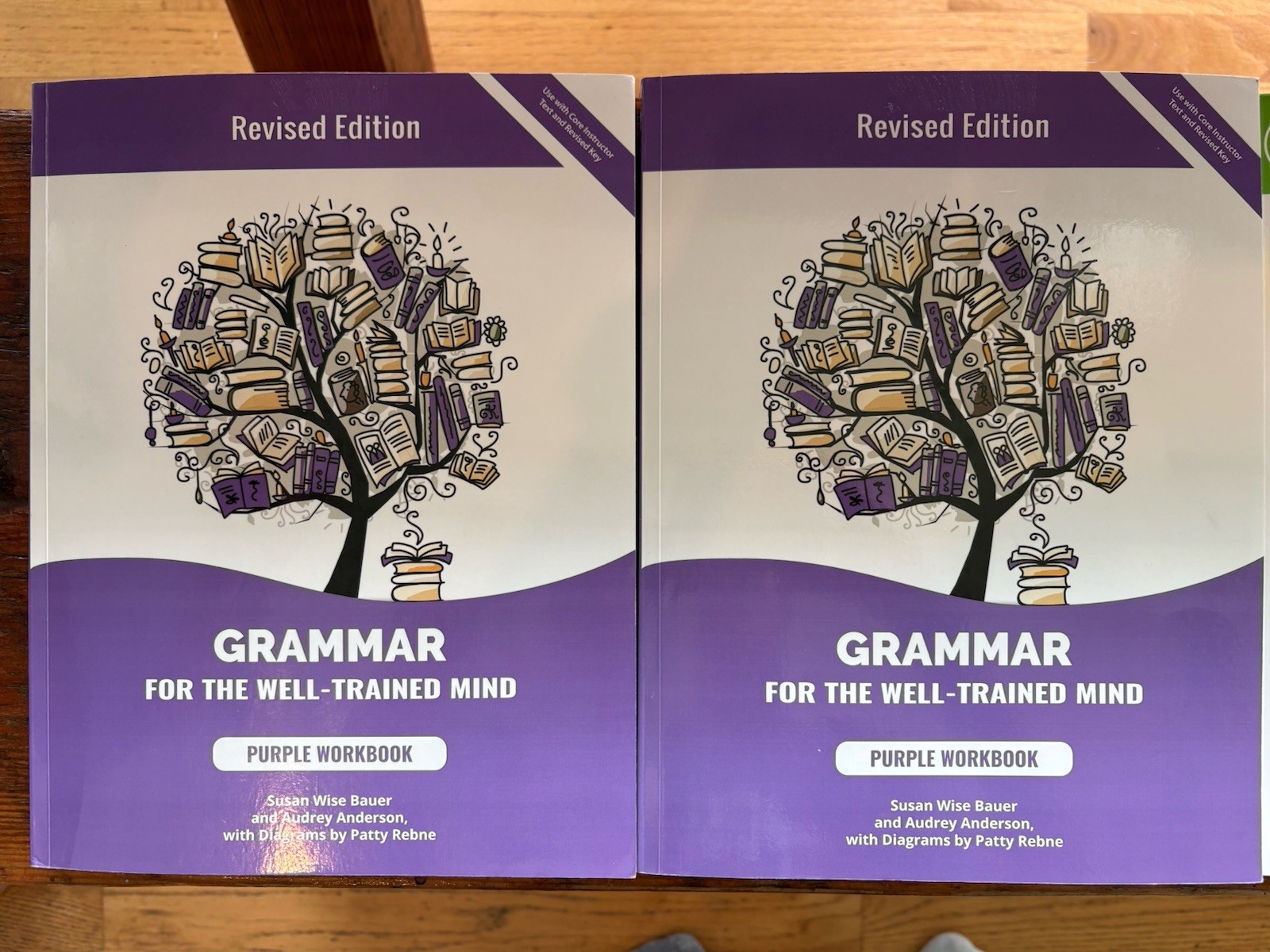 Grammar for the Well Trained Mind Set for 2 Students (Purple) – 4 total books