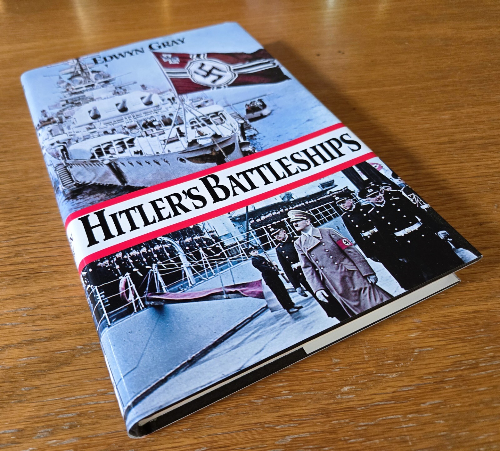 Hitler’s Battleships – Edwyn Gray (HC, DJ, 1999) Naval Institute Press VERY GOOD