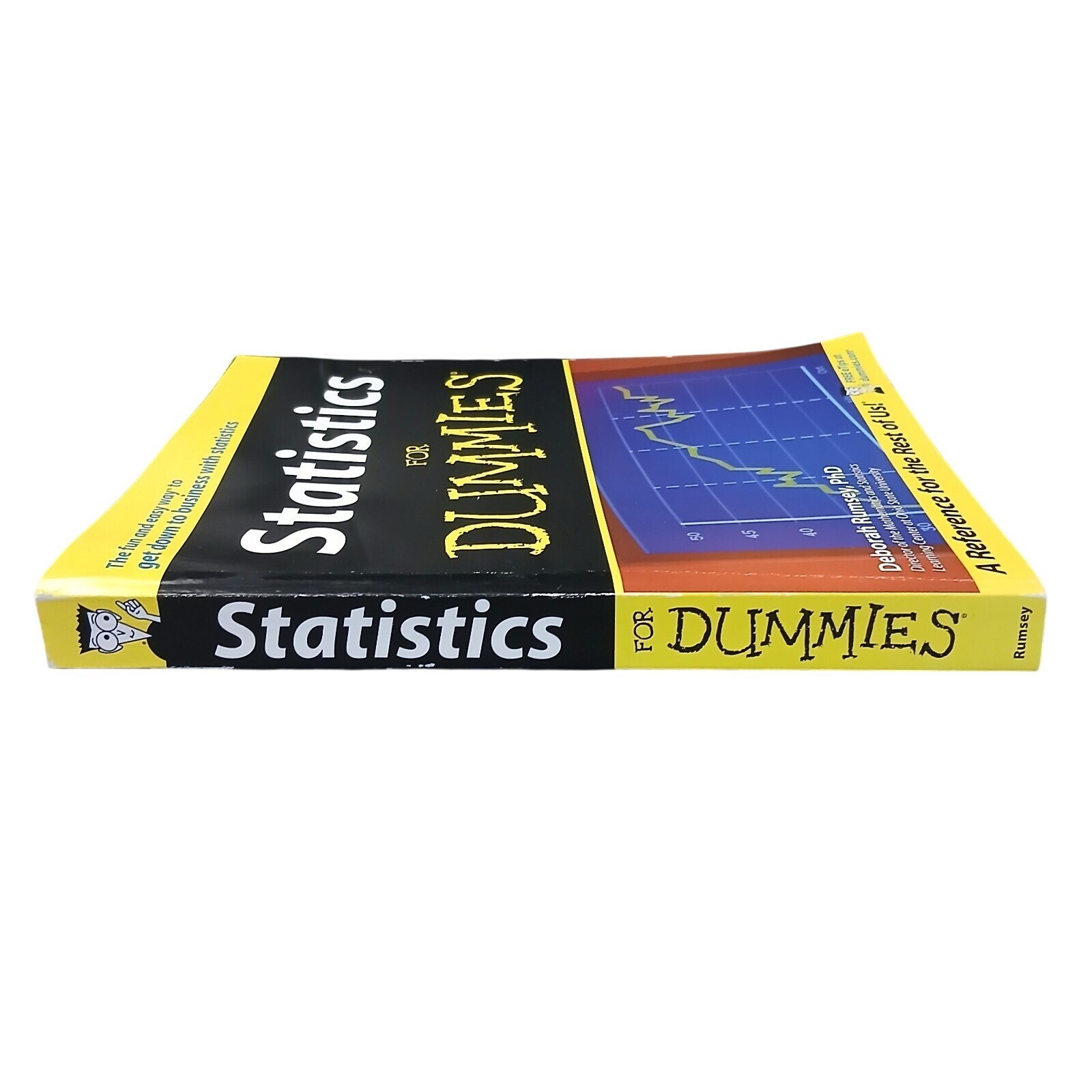 Statistics for Dummies® by Deborah J. Rumsey (2003, Trade Paperback) #book27