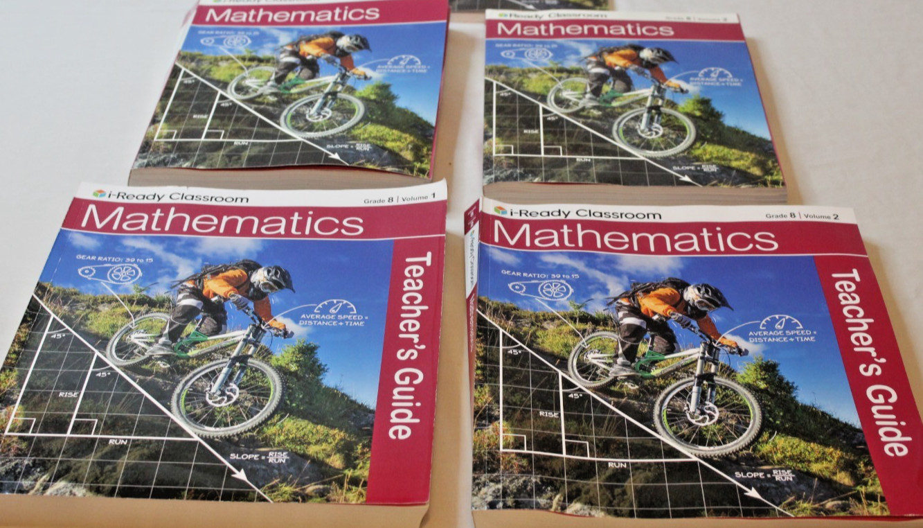 Curriculum Associates I-Ready Grade 8 Mathematics Teacher & Student Edition Set