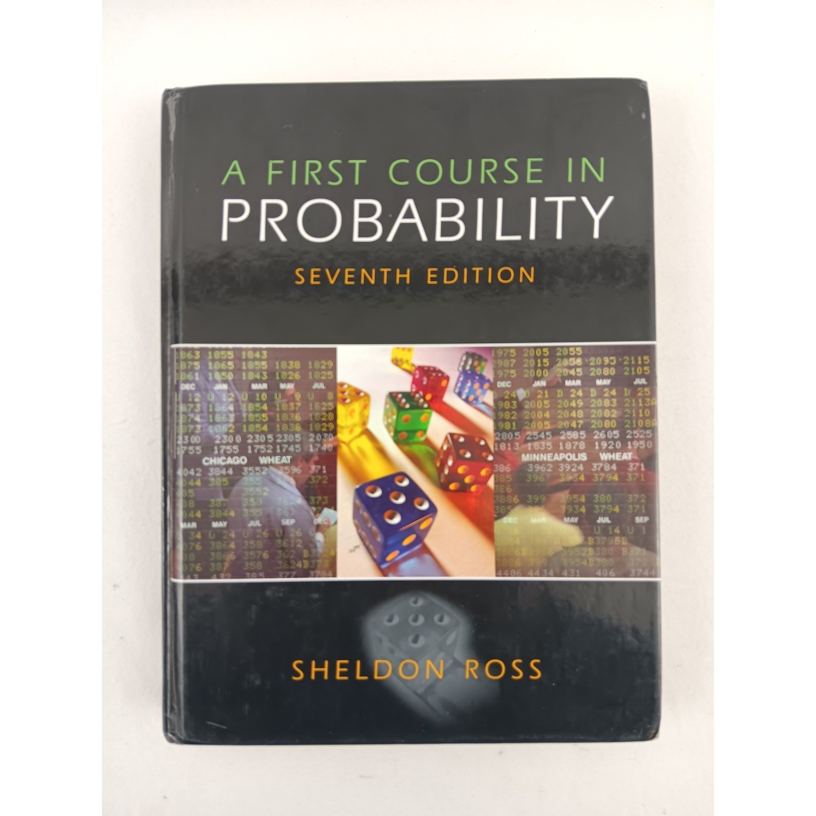 A First Course in Probability Seventh Edition by Sheldon Ross Textbook