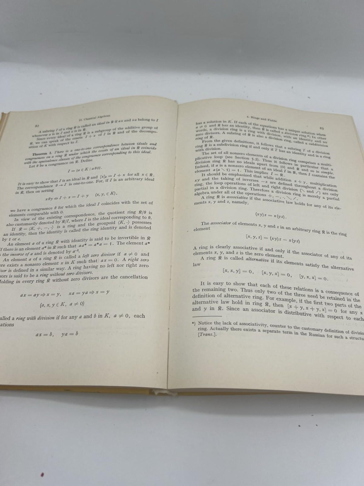 Algebraic Systems ( Volume 192) By A. I. Mal’cev Translated Seckler, Doohovskoy