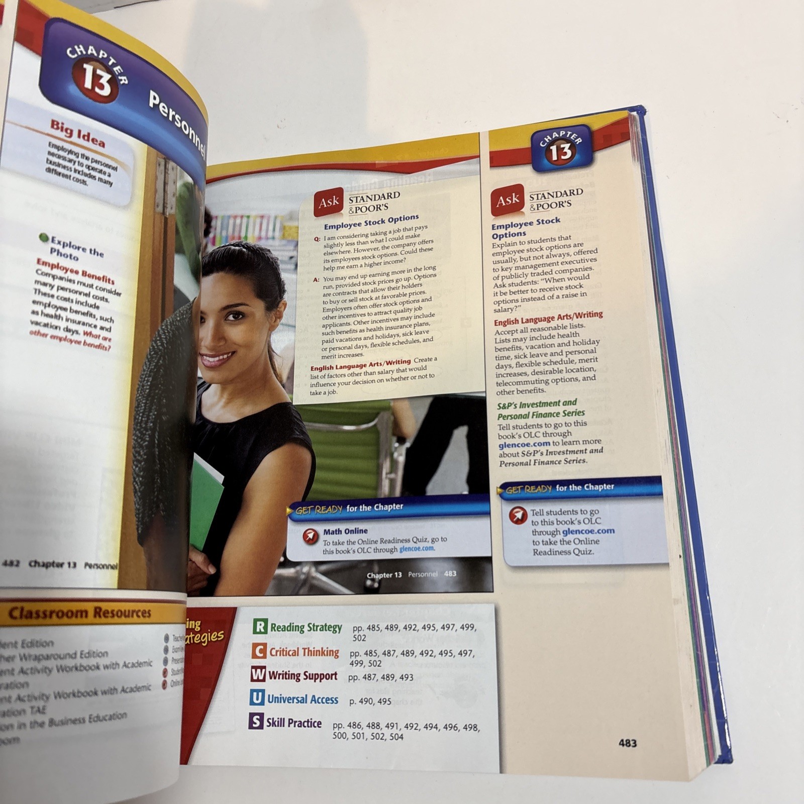 Mathematics for Business and Personal Finance, Teacher Wraparound Edition