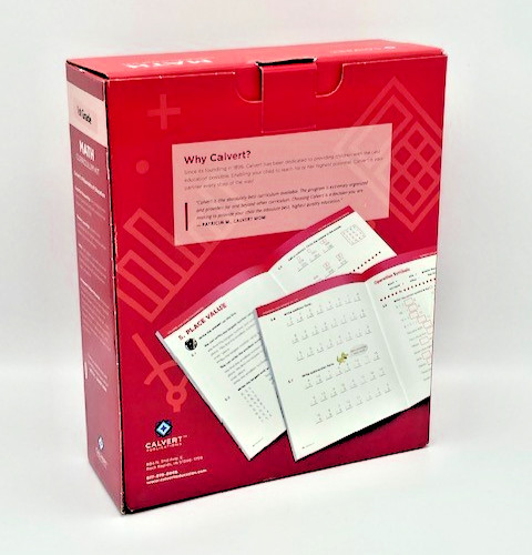 Calvert Math Grade 1 Curriculum Kit, Homeschooling, Open and Go, New in Box!
