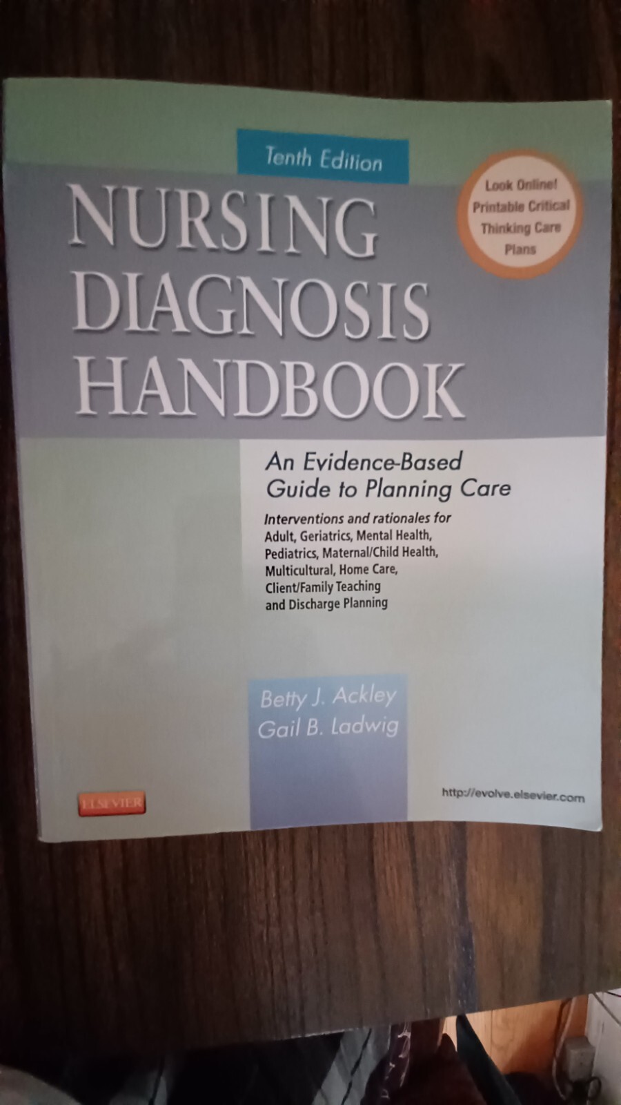 Nursing Diagnosis Handbook : An Evidence-Based Guide to Planning Care by Gail B.
