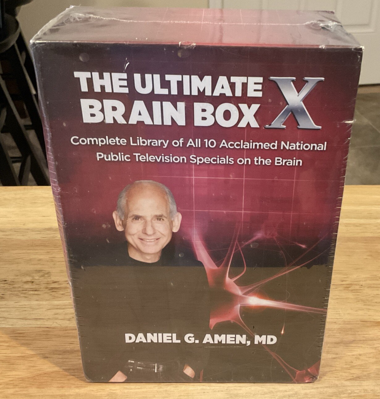 The Ultimate Brain Box X 10 DVD Box Set Daniel G. Amen Self-Help NEW Sealed