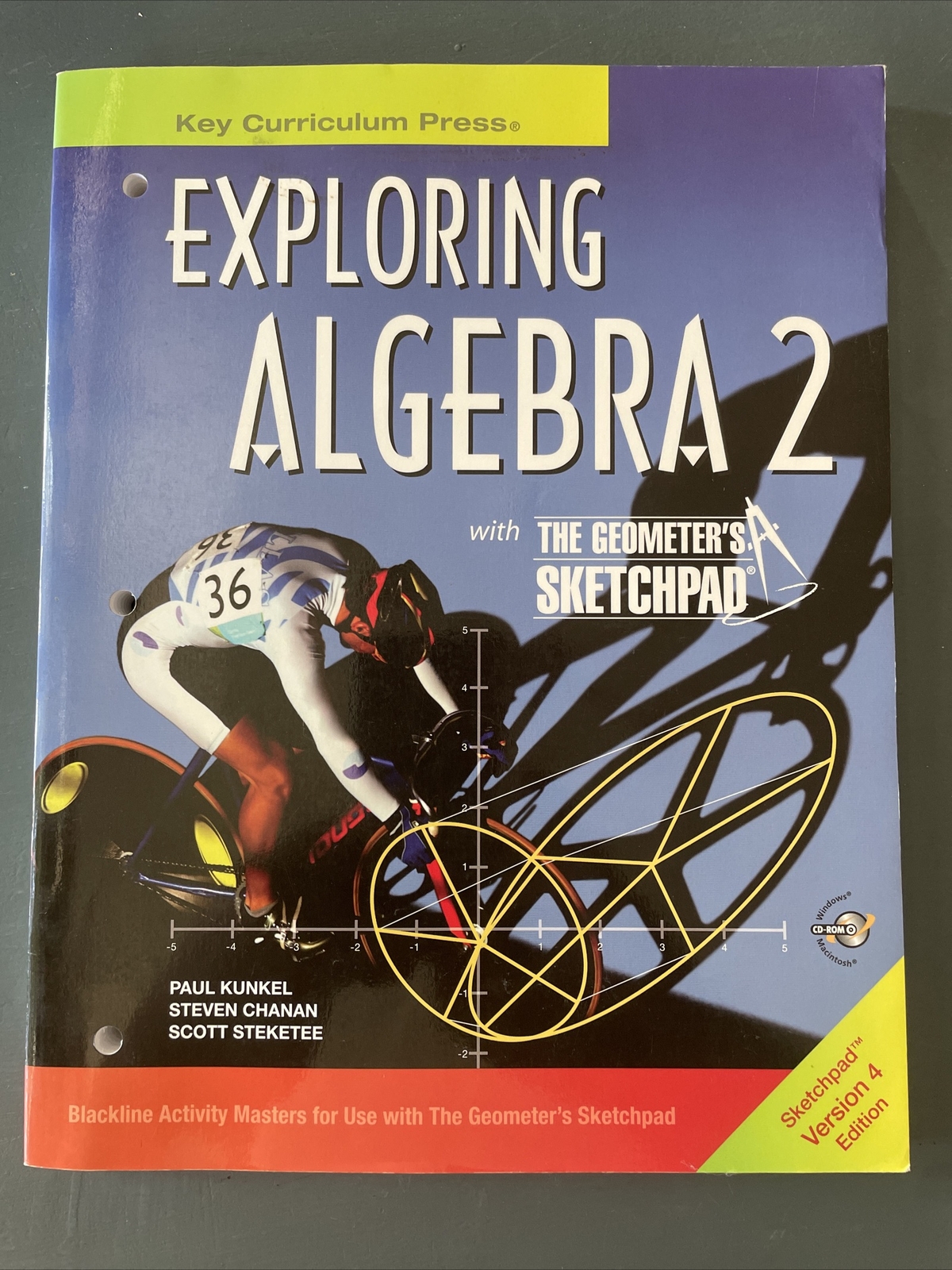 Key Curriculum Press: Exploring Algebra 2 (Geometer’s Sketchpad CD-ROM) LIKE NEW
