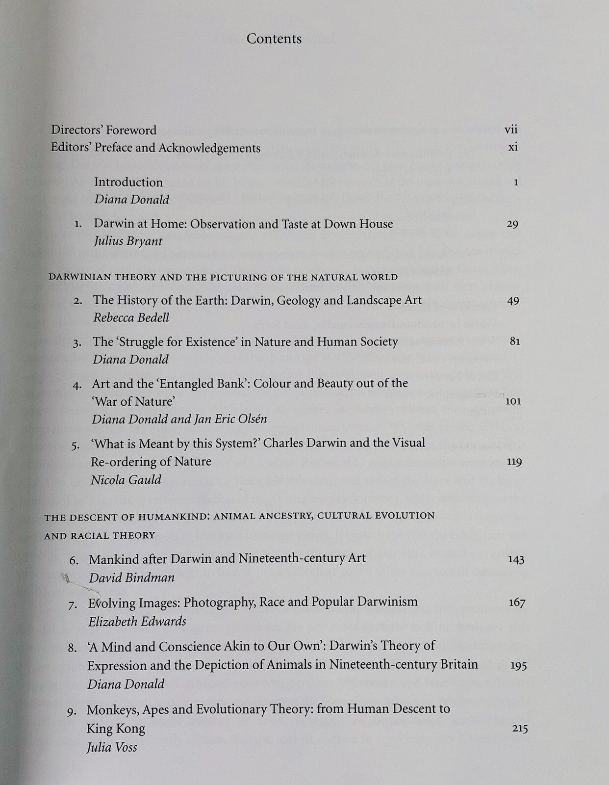 Endless Forms by Charles Darwin, Natural Science & the Visual Arts Hardback Book
