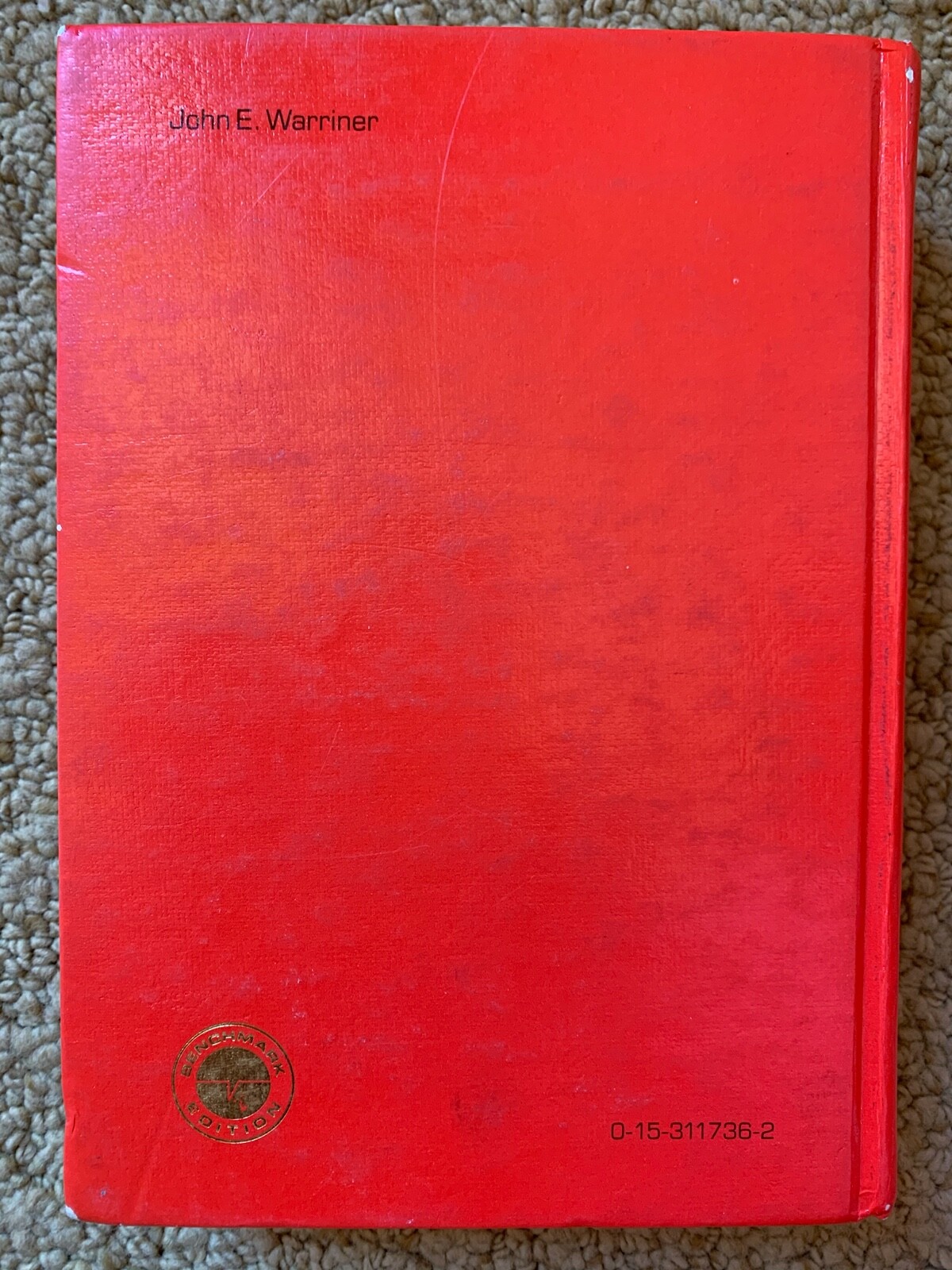 English Composition and Grammar : Grade 10 by John E. Warriner (1988, Hardcover)