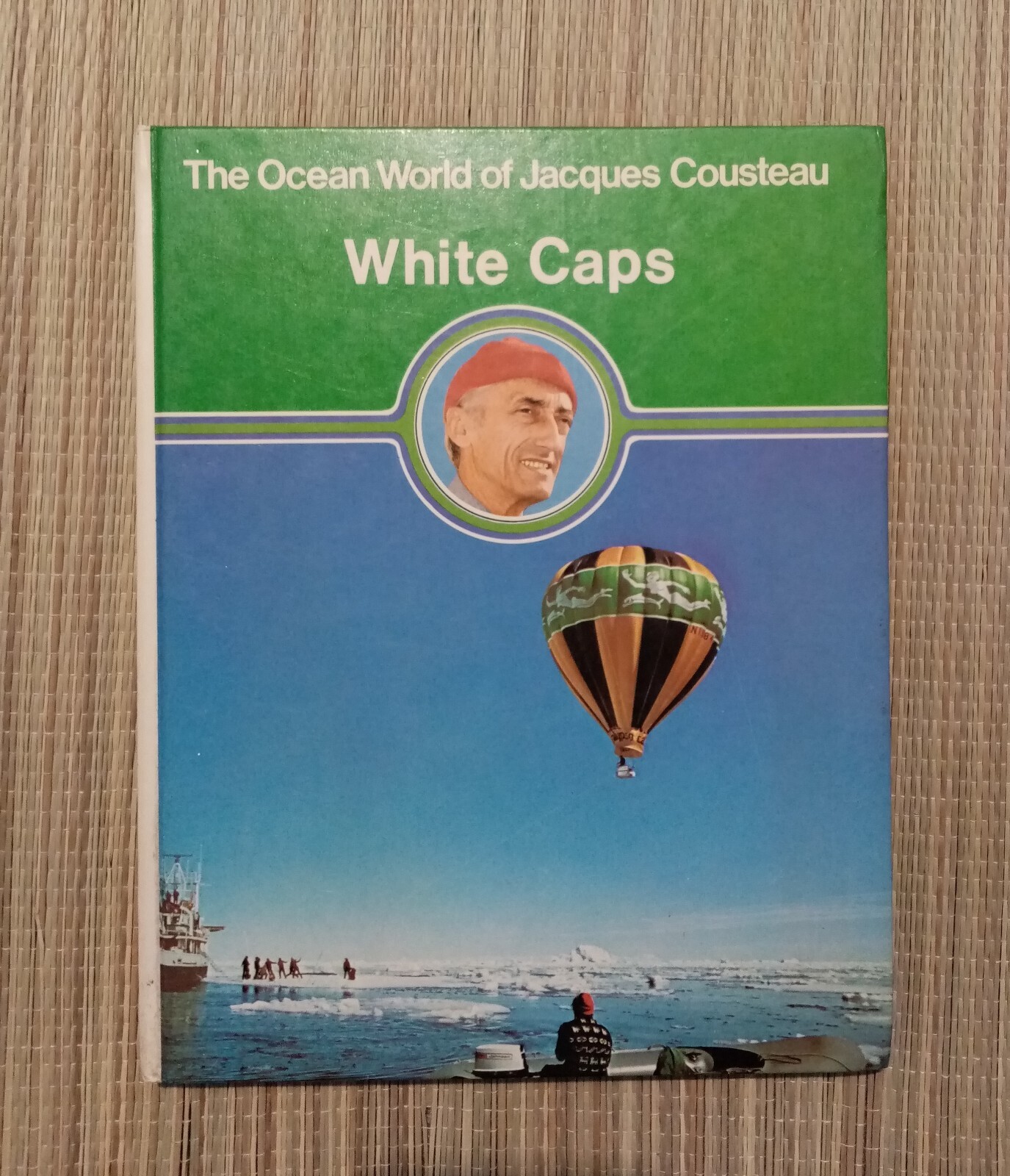 The Ocean World of Jacques Cousteau White Caps Hardback 144 Pages