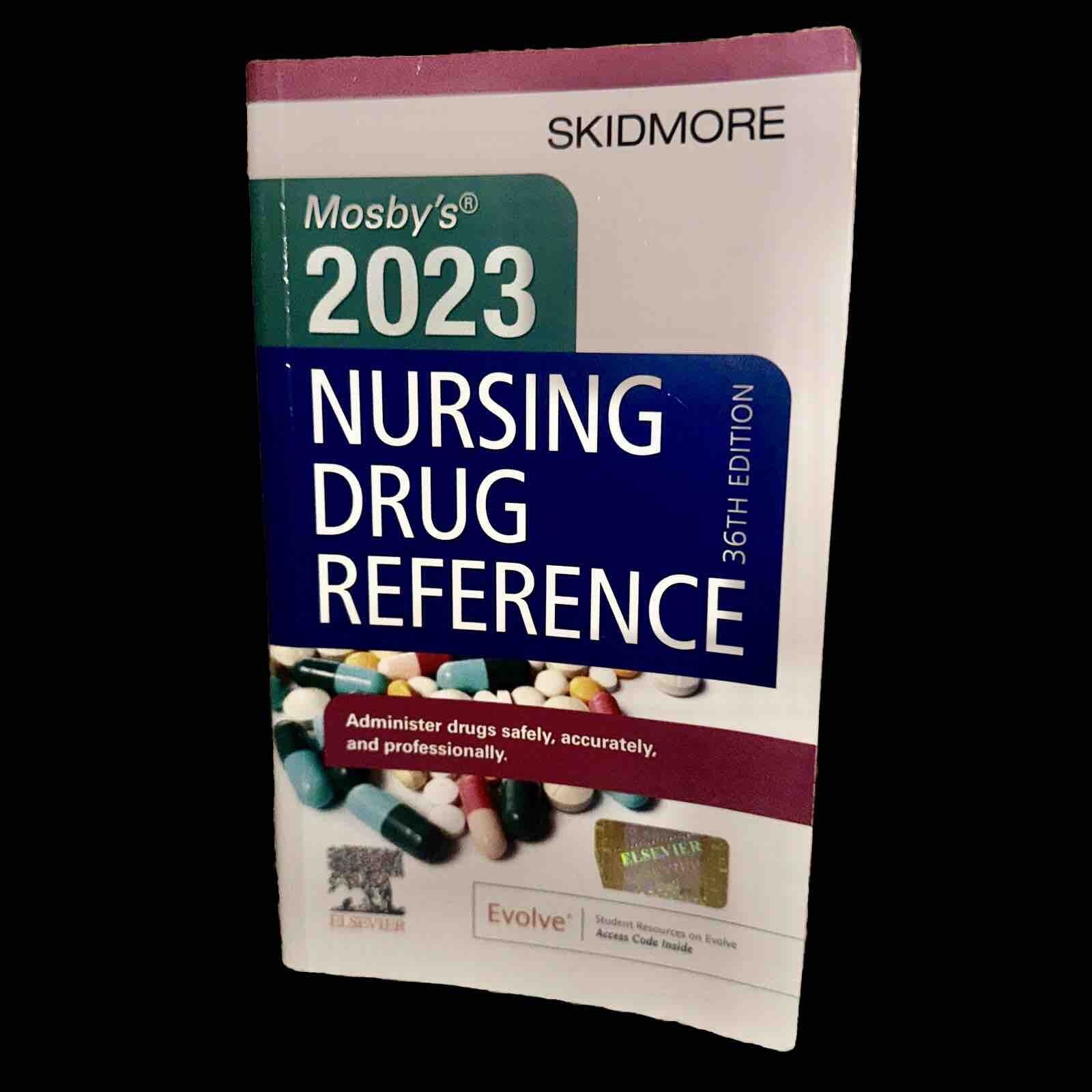 Mosby’s 2023 Nursing Drug Reference (Skidmore Nursing Drug Reference)