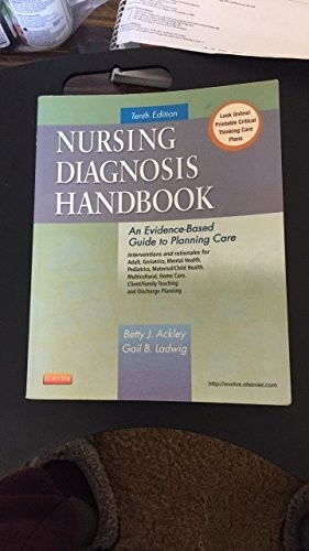 Nursing Diagnosis Handbook: An Eviden… by Ladwig, Gail B. Paperback / softback