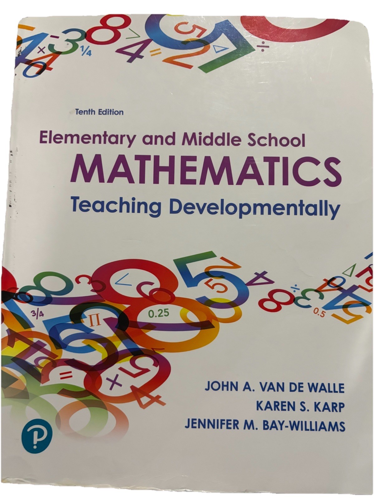 Pearson Middle School Mathematics Teaching Developmentally 10th Ed