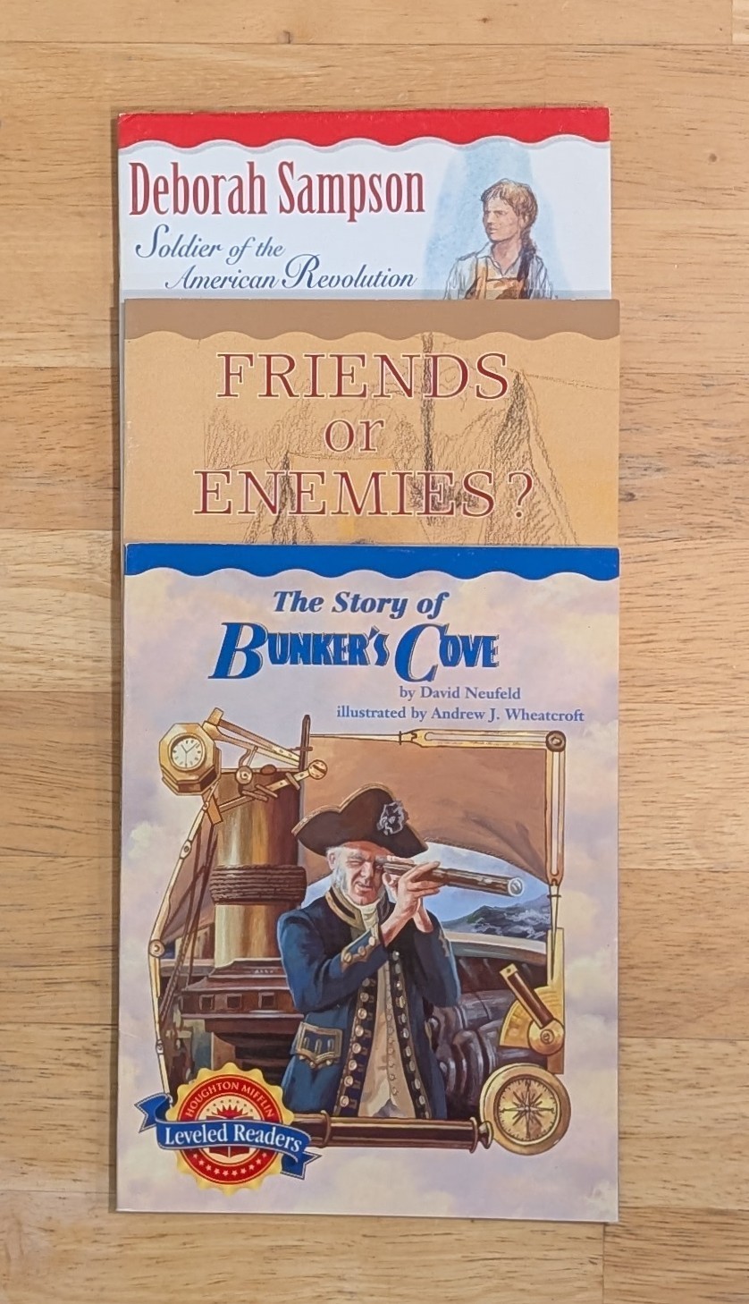Houghton Mifflin Leveled Readers-Grade 5 (ELL) Set Of 6 copies of each title.