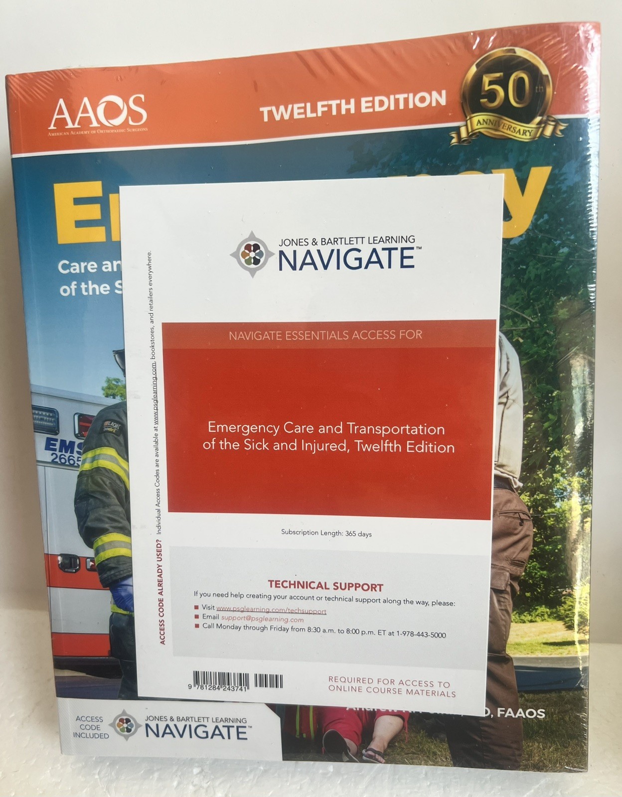New AAOS Emergency Care And Transportation Of The Sick And Injured, 12th Edition