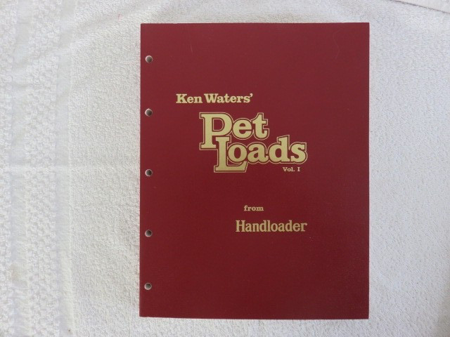 Ken Waters’ Pet Loads Fourth Edition 2 Volume Set PB From Handloader