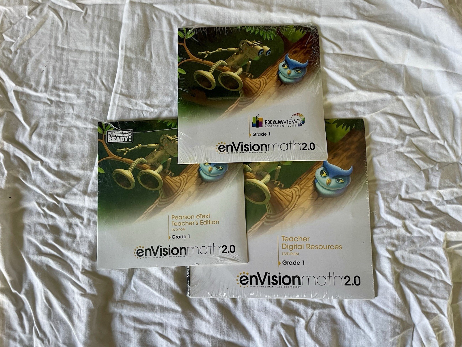 Various Envision Mathematics 2.0 Books/Material Unused Grade 1