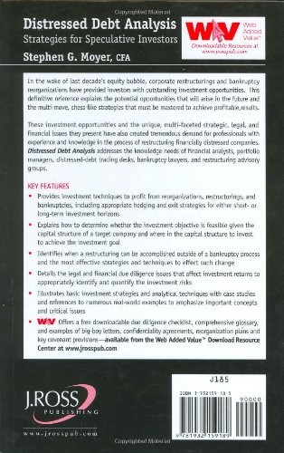 Distressed Debt Analysis: Strategies for Speculative Investors