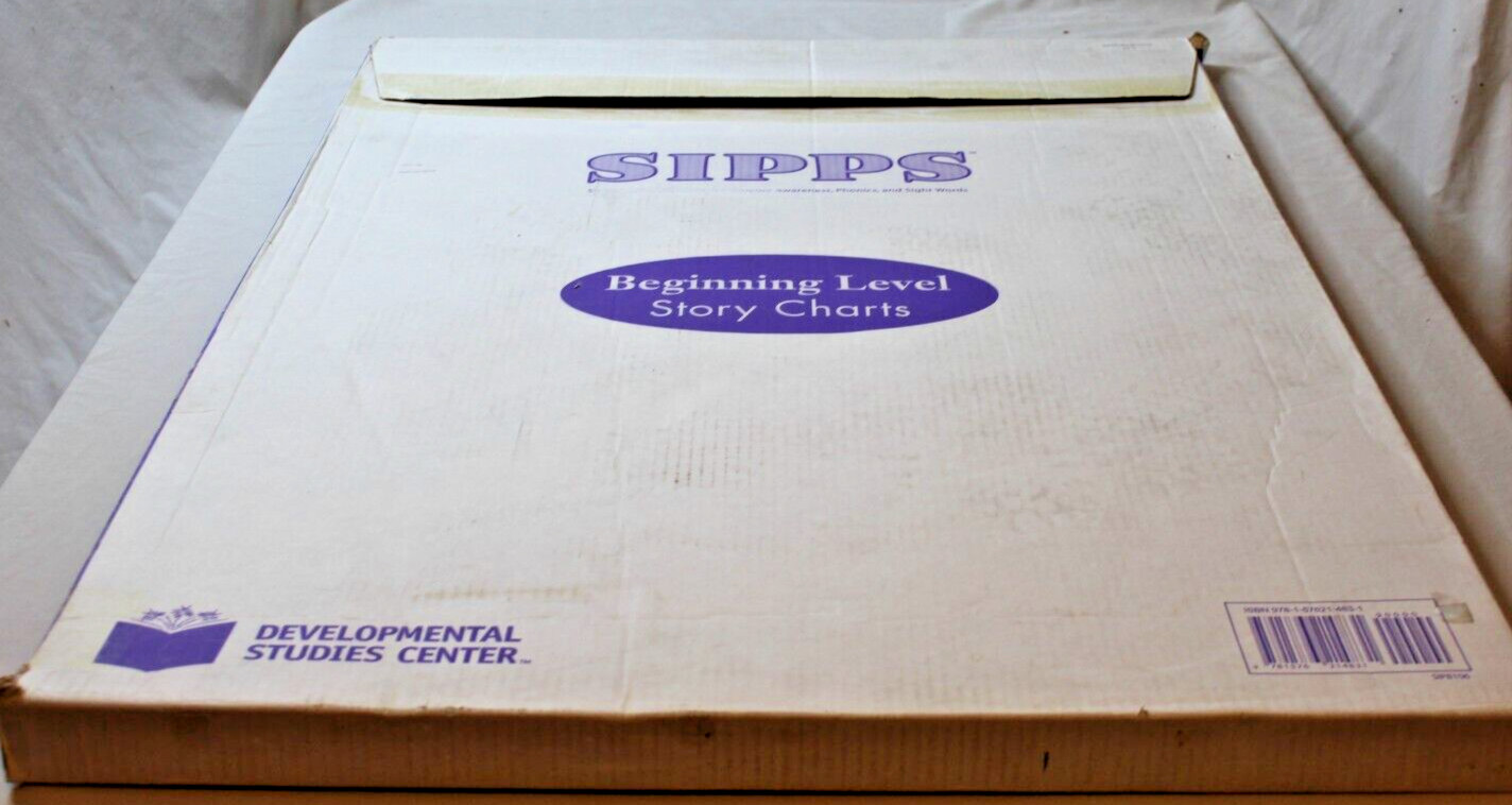 SIPPS Developmental Studies Central Beginning Level Story Charts 35″ x 27″ Set