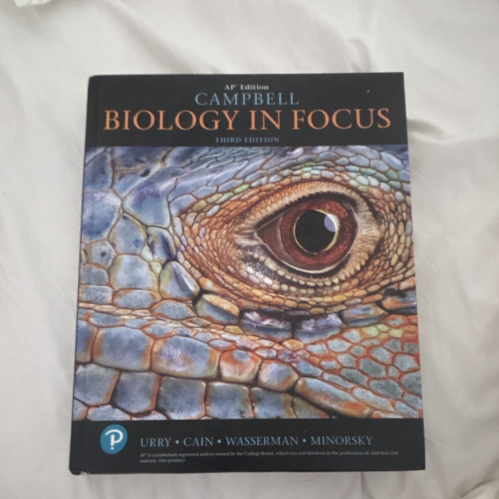 Campbell Biology in Focus AP Edition 3rd Ed Textbook Urry Cain Wasserman