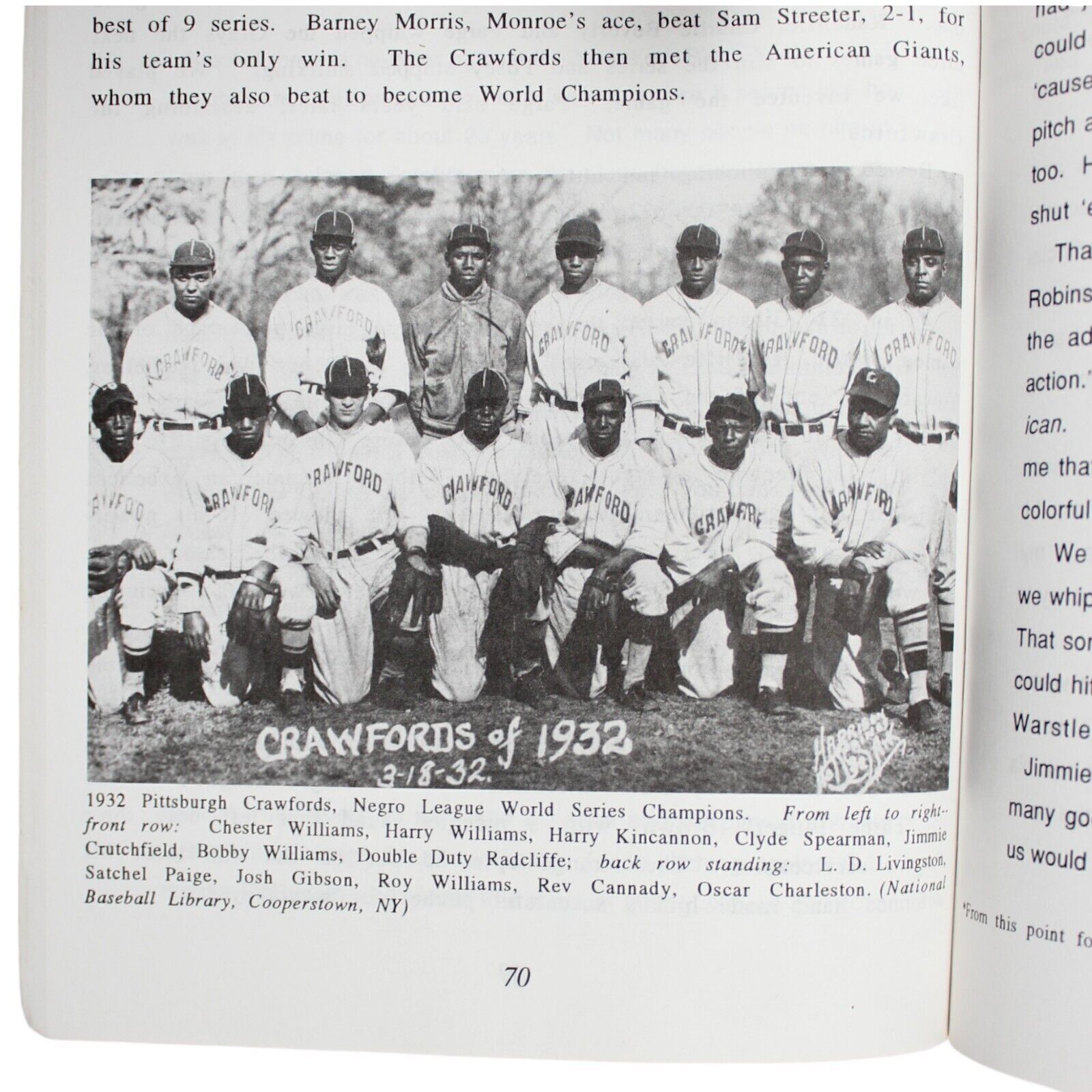 Baseball Negro Leagues Ted Double Duty Radcliffe Bio History NY Black Yankees