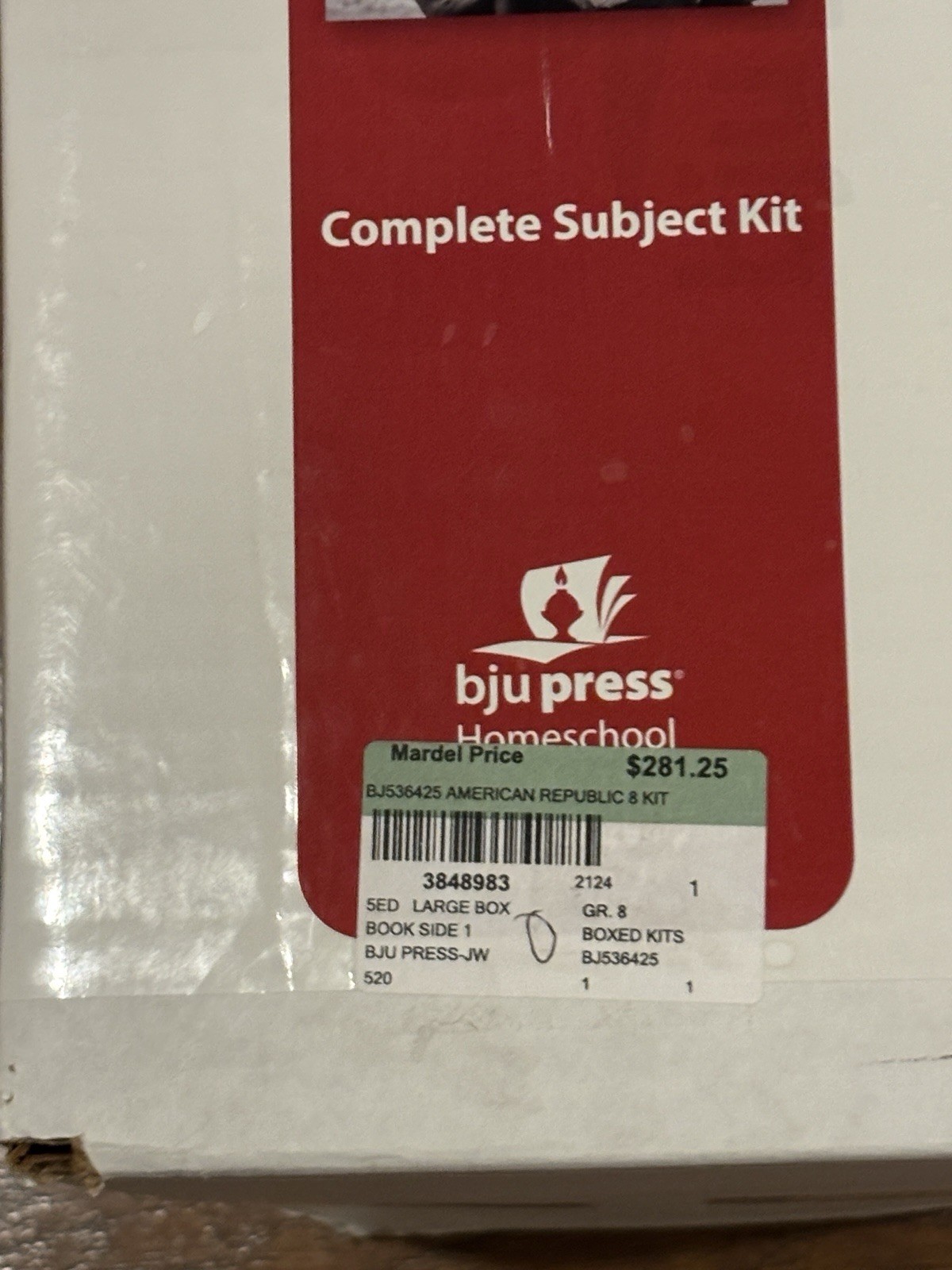 BJU The American Republic 4th Edition Complete Homeschool Curriculum New In Box