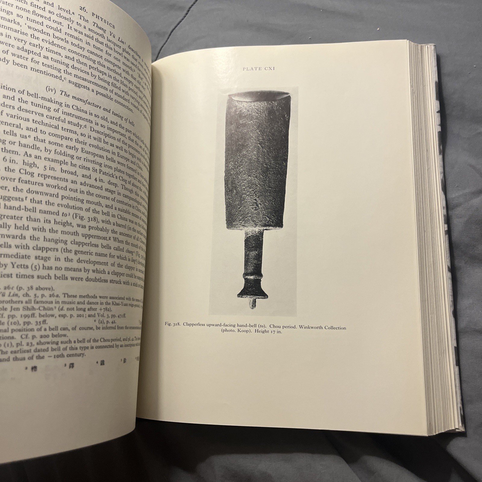 SCIENCE AND CIVILISATION IN CHINA, VOL. 4 Part 1 : PHYSICS AND By Joseph Needham