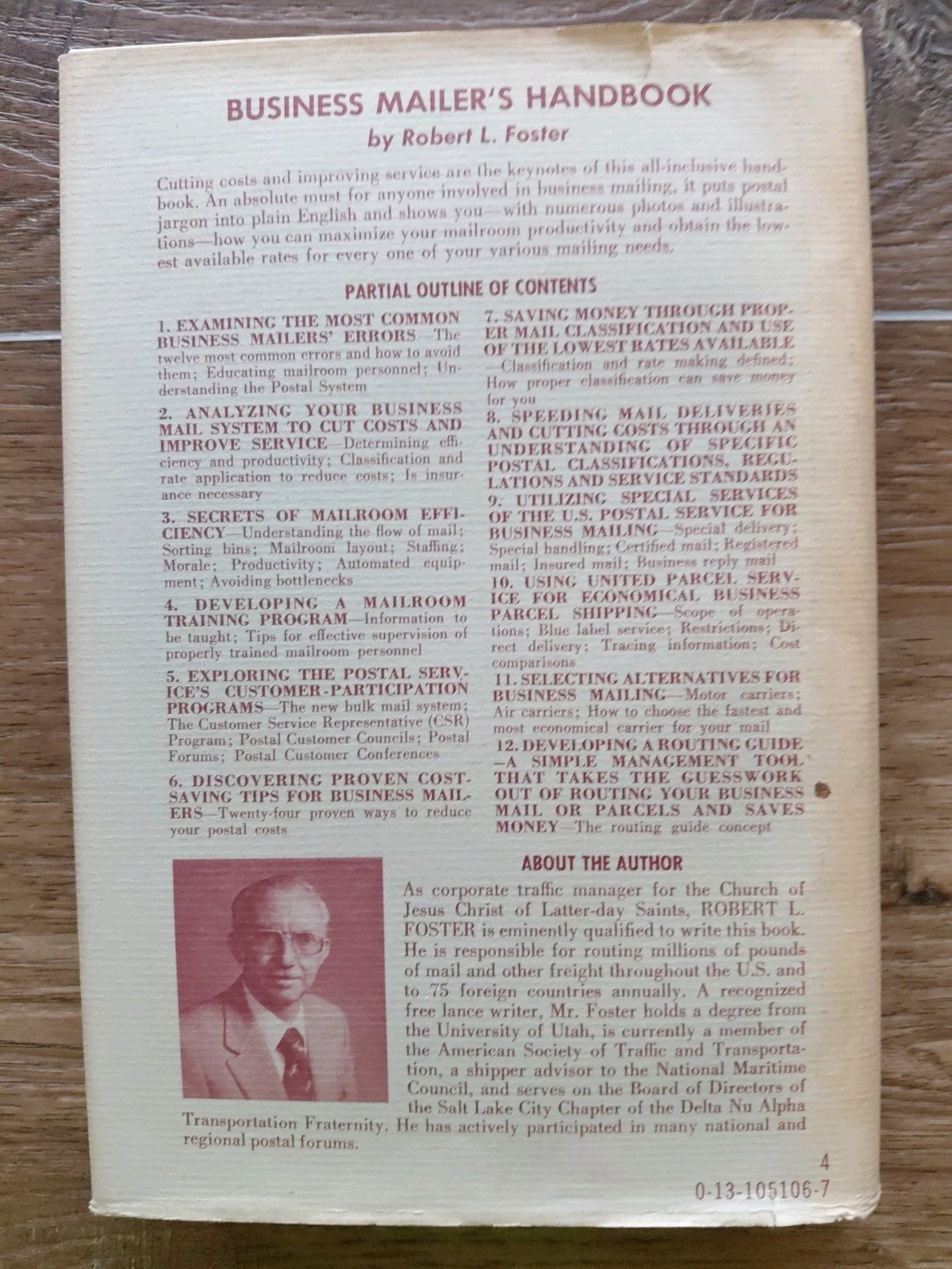 Business Mailers Handbook Hardcover Robert Foster Rare Business Book 1977 MISC4