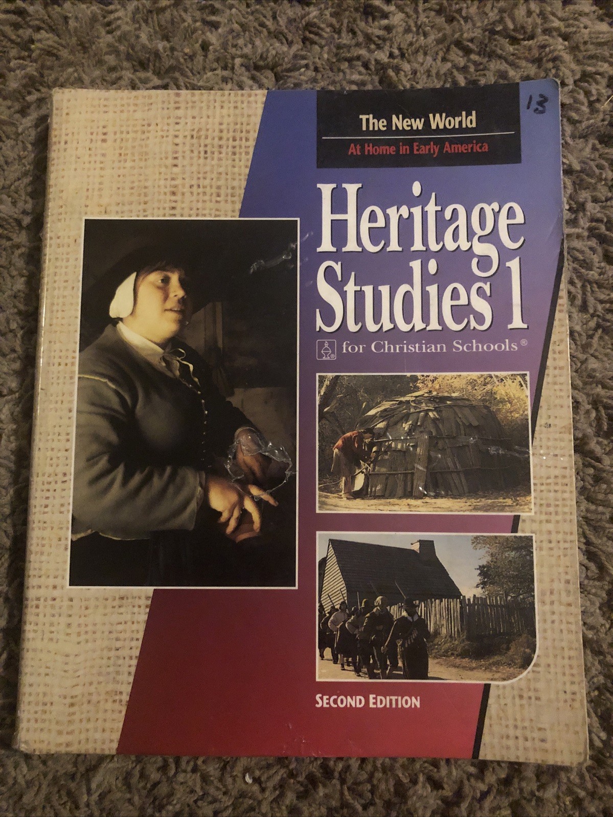 heritage studies 1 Second Ed BJU Press Bob Jones University Homeschool Textbook