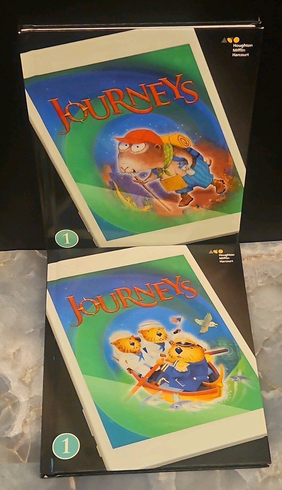 Houghton Mifflin Harcourt Journeys Hardcover Grade 1 Reading 1.4 & 1.6 Textbook