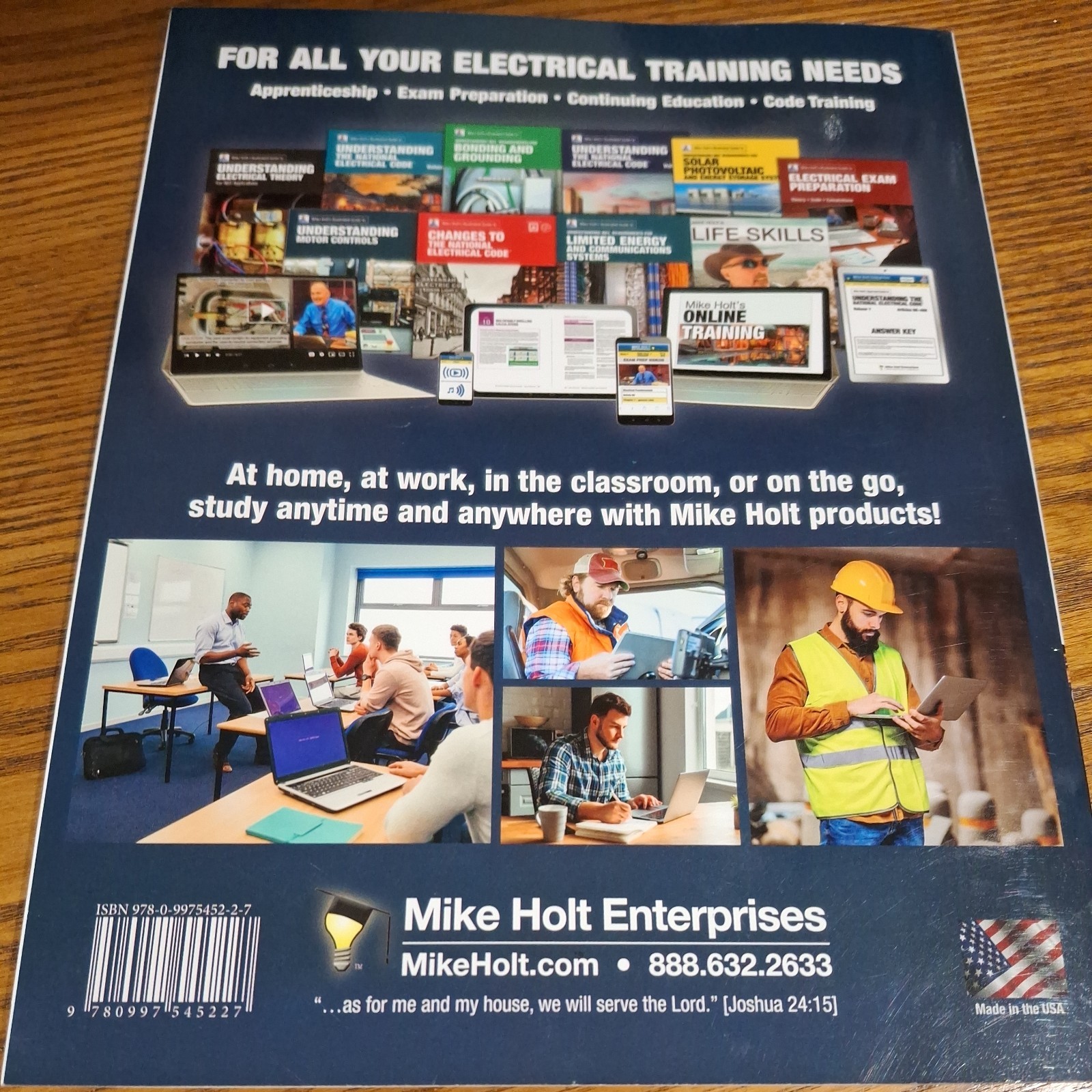 Mike Holt`s Leadership Skills textbook