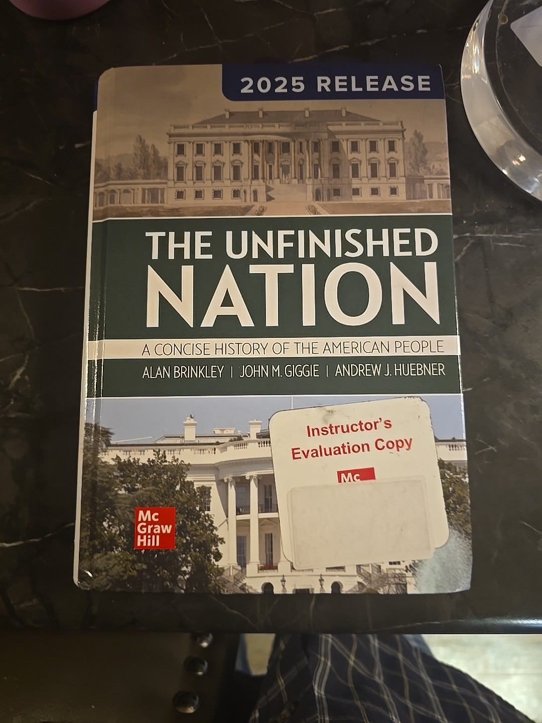 The unfinished nation 2025 release Ispn 978-1-266-58291-2