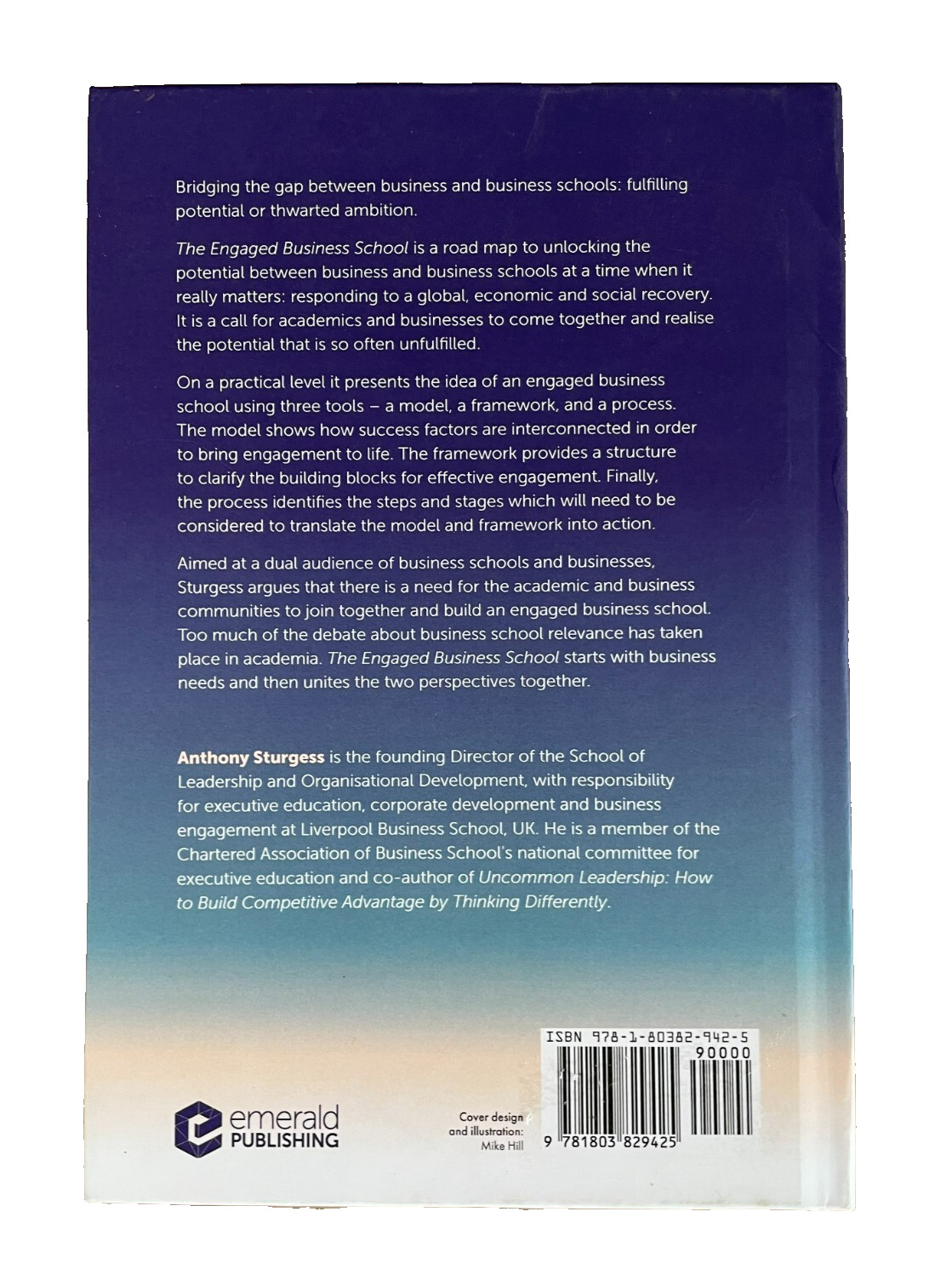 Engaged Business School by Anthony Sturgess (2023, Hardcover) TEXT BOOK