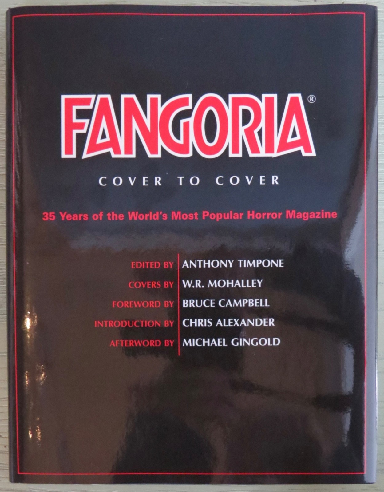 FANGORIA COVER TO COVER – Cemetery Dance – Signed Special Edition