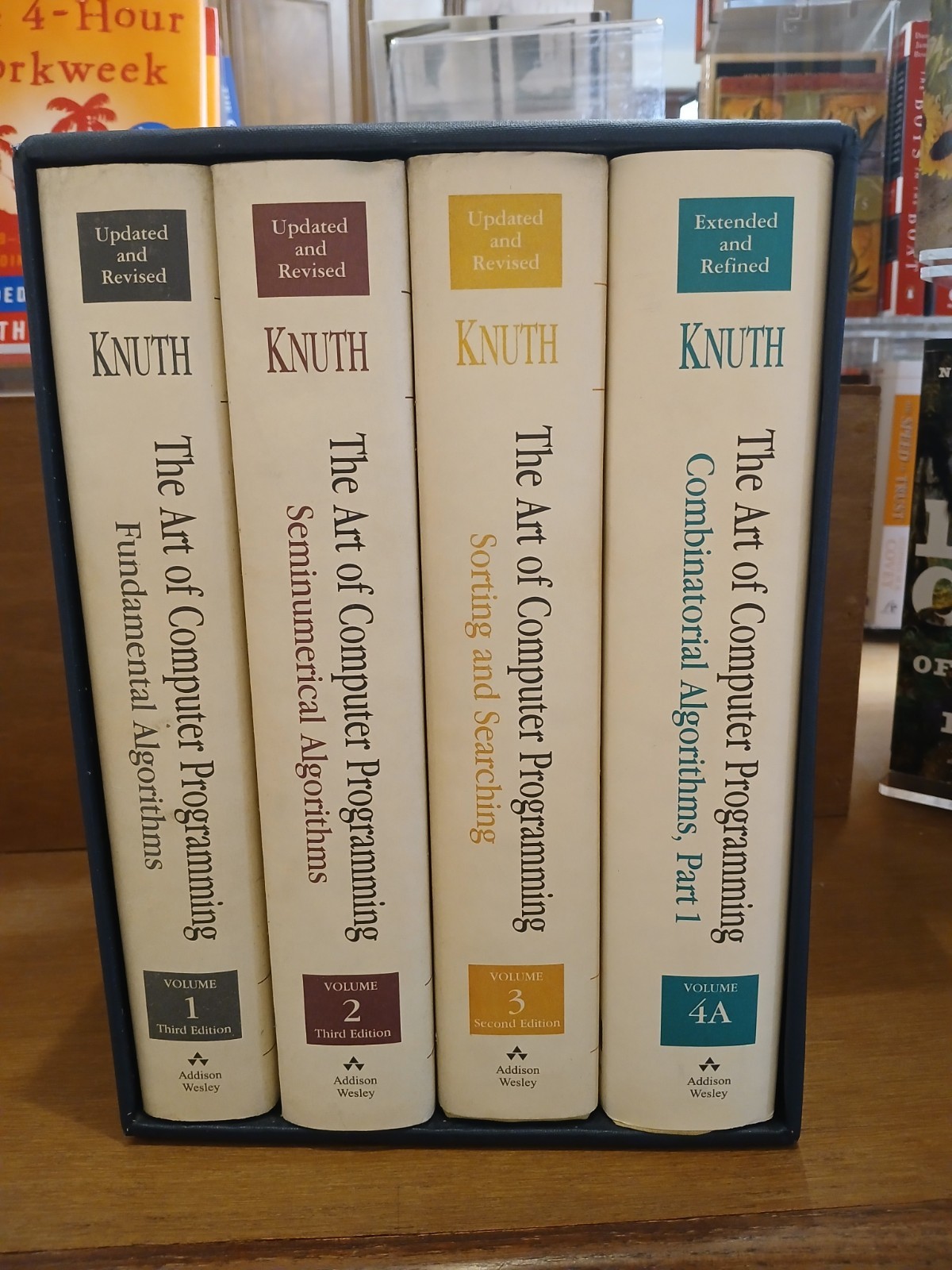 The Art of Computer Programming 3rd Ed. Volumes 1-4A Set by Donald Knuth (2011)