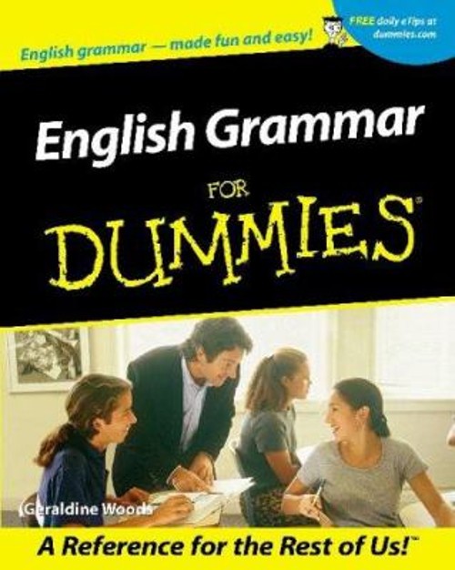 English Grammar for Dummies Paperback Geraldine Woods