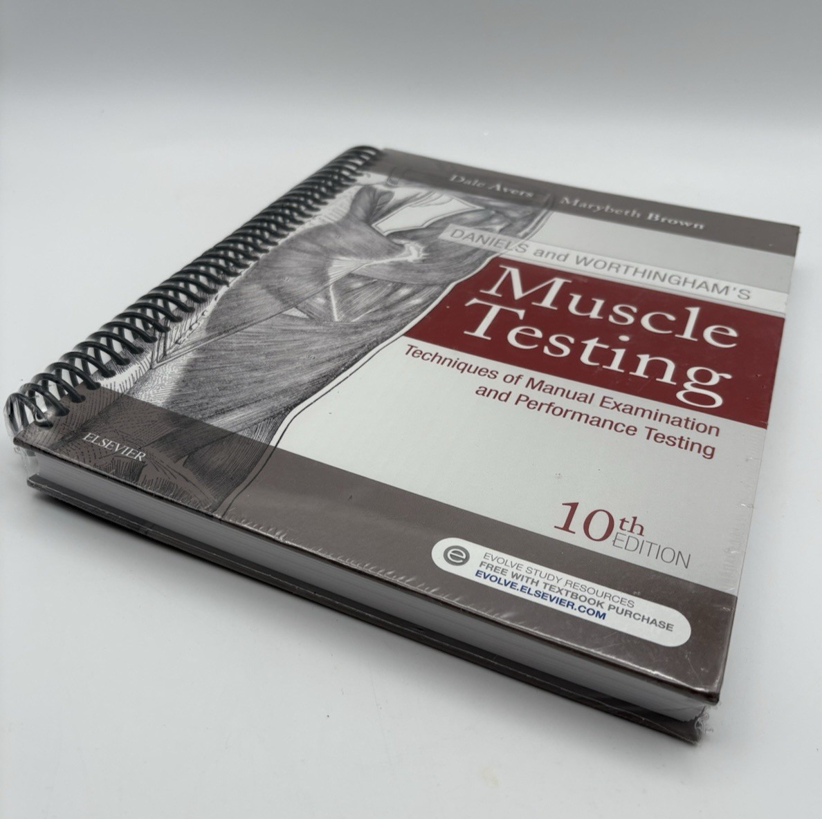 Daniels Worthingham’s Muscle Testing 10th Edition Spiralbound New In Package